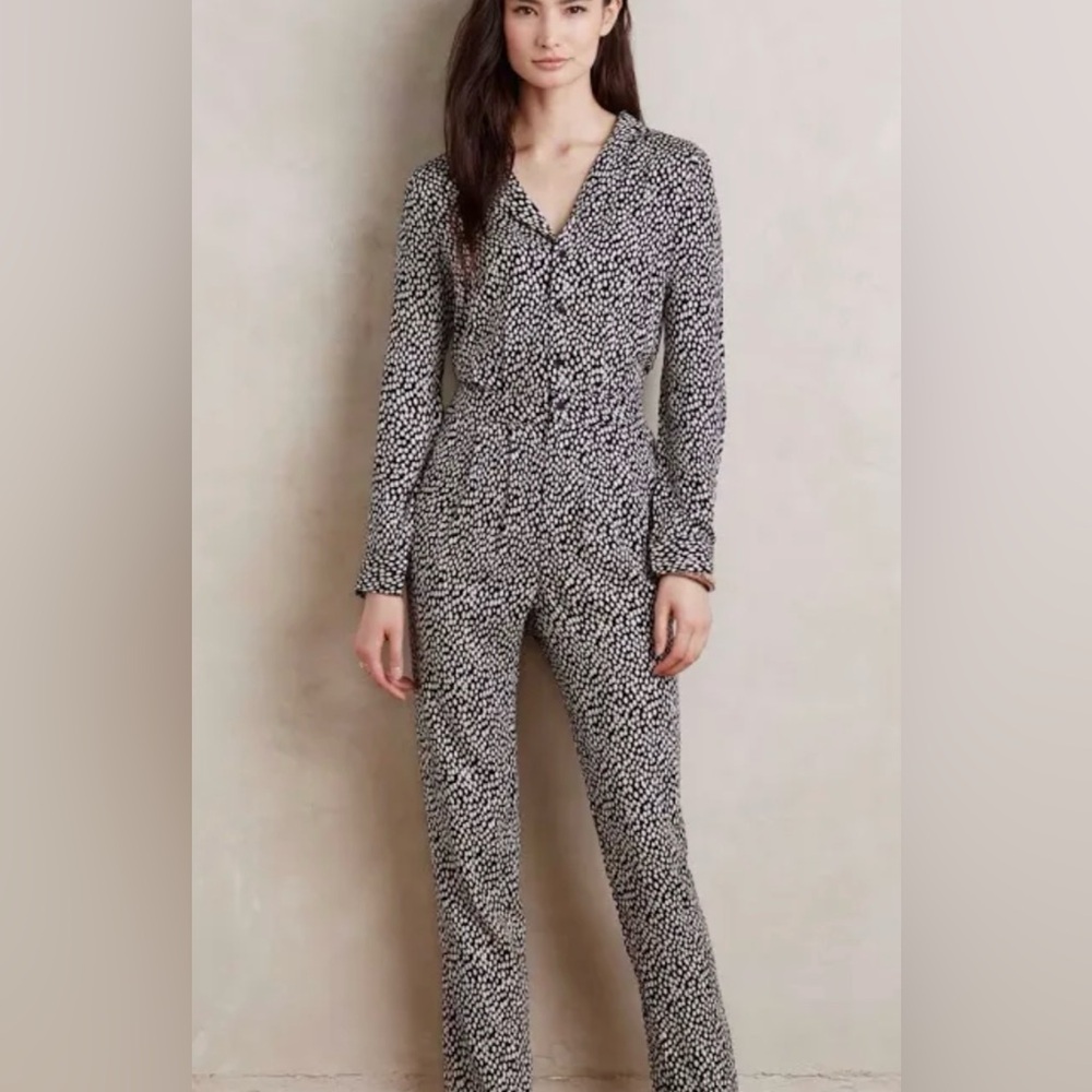 Anthropologie elevenses Koel Jumpsuit
